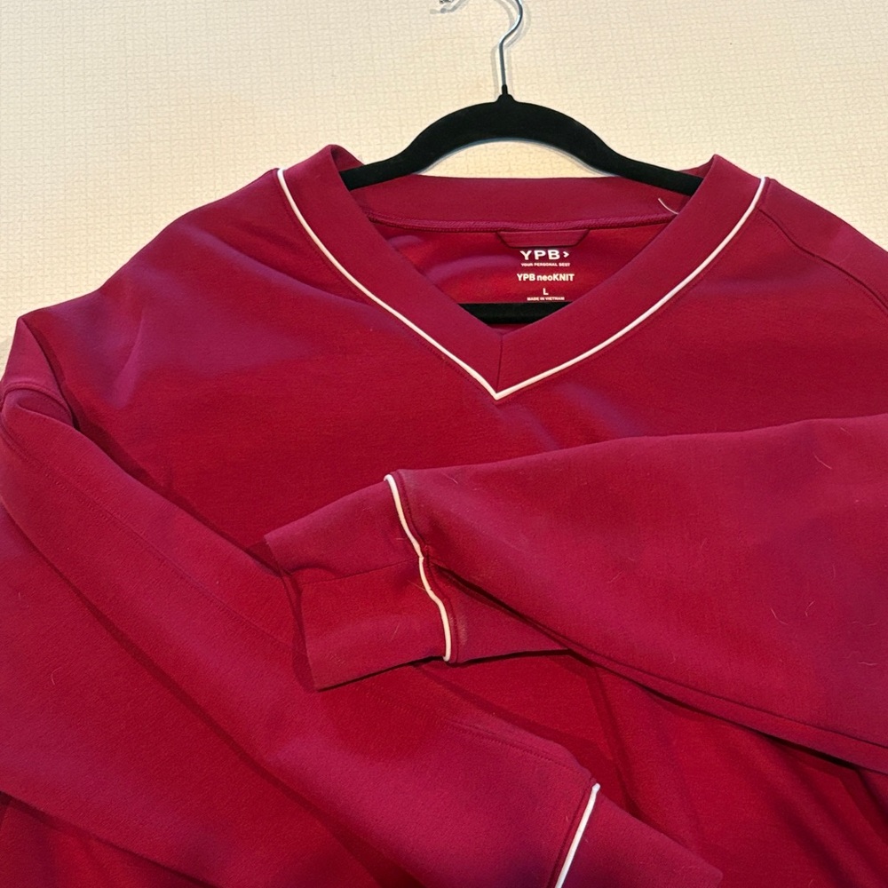 Womans V neck YPB Sweater
